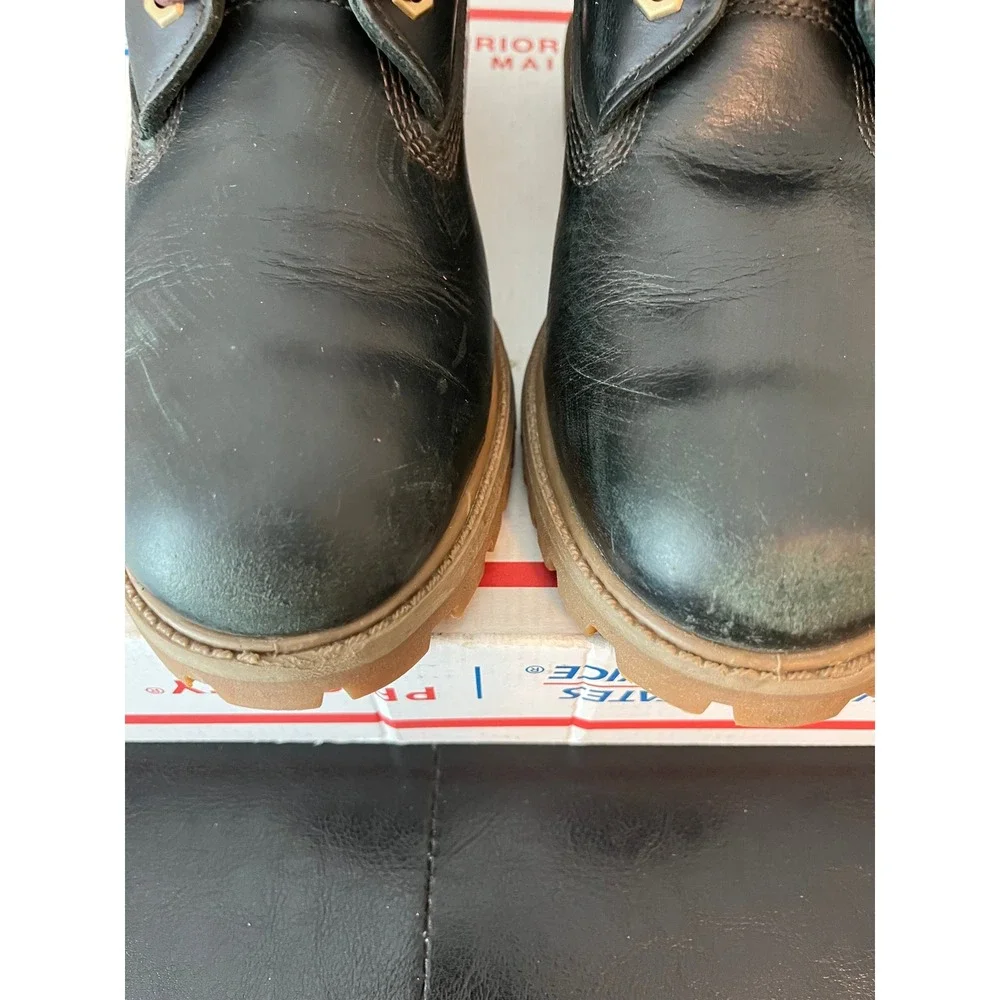 Timberland 6 Inch Premium Green Leather Waterproof Boots